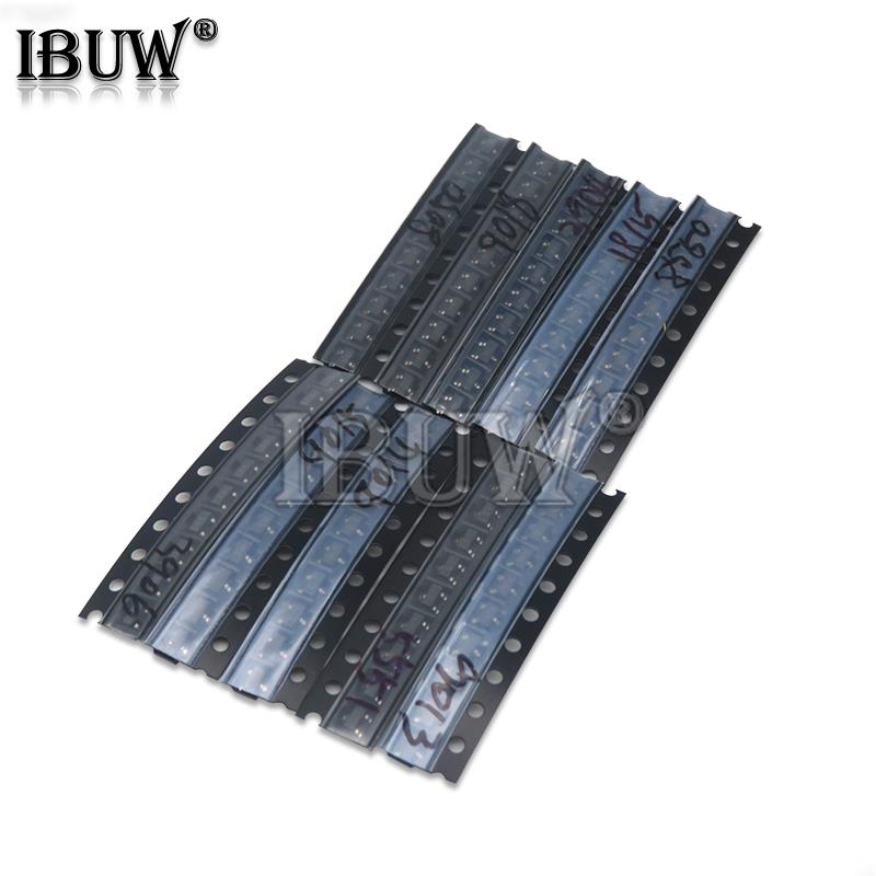 Mosfet Transistor Set - 10 tipos x10pcs = 100pcs sot-23