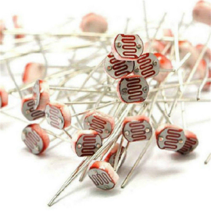 Arduino Diy Electronics - 30 peças 5mm fotorresistor ldr cds