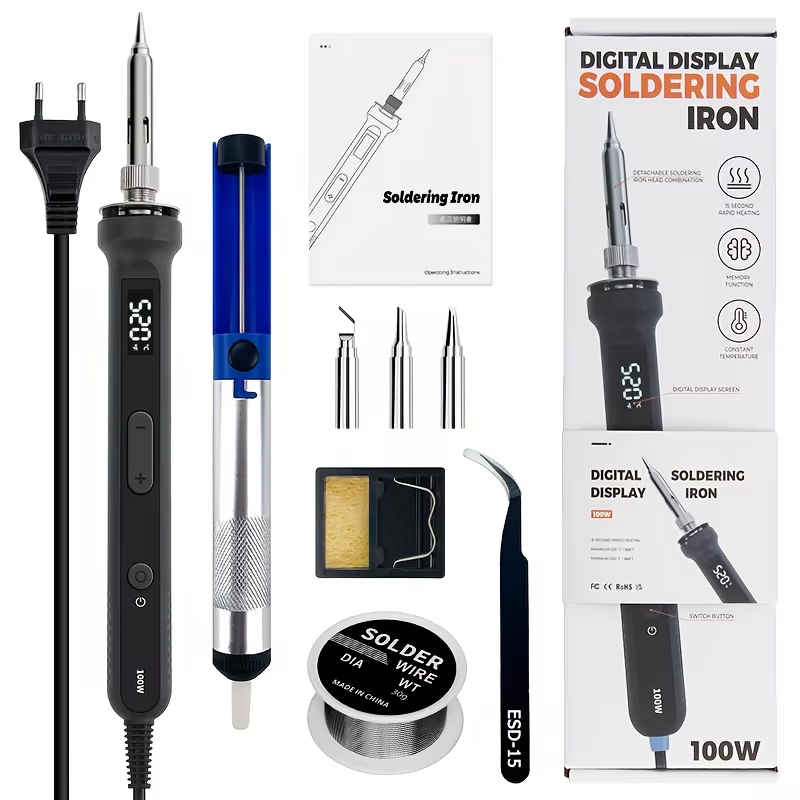 Diy Electronics Repair - Kit de ferro de solda digital