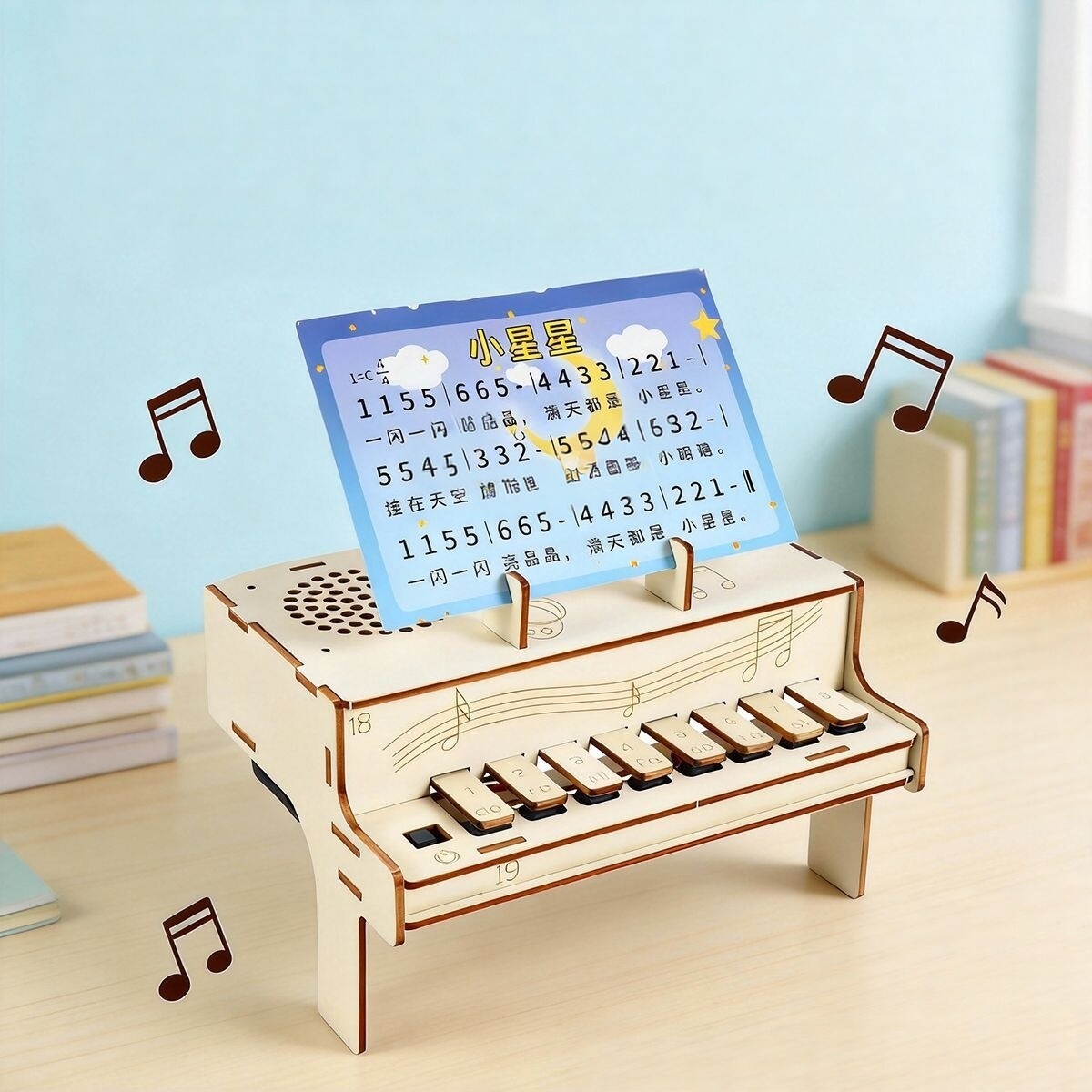 Diy Electronics Kids - Kit de Montagem DIY de Piano