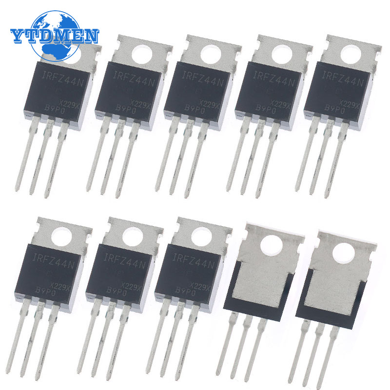 Mosfet Transistor Set - 10 pçs mosfet irfz44n to220 transistor