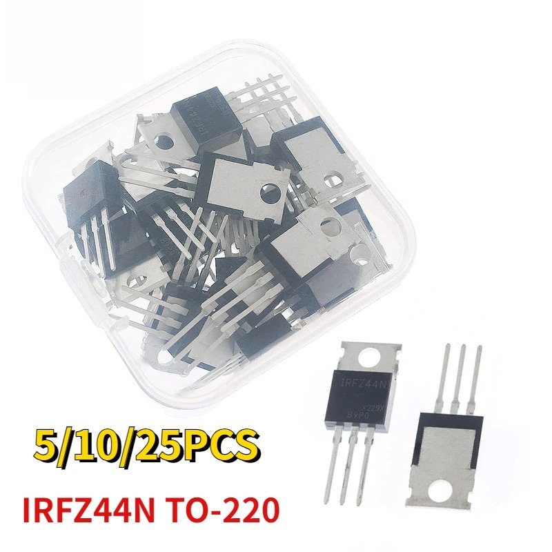 5/10/25PCS IRFZ44N TO-220 IRFZ - Mosfet Transistor Set avaliação e preço