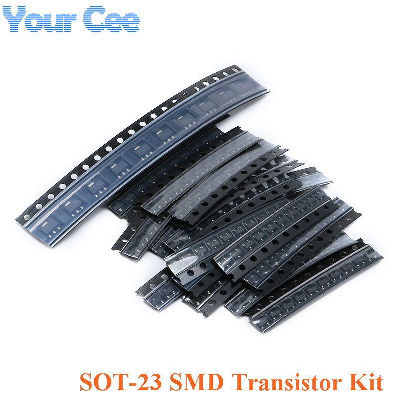Kit de Transistores SMD SOT-23 - Mosfet Transistor Set avaliação e preço