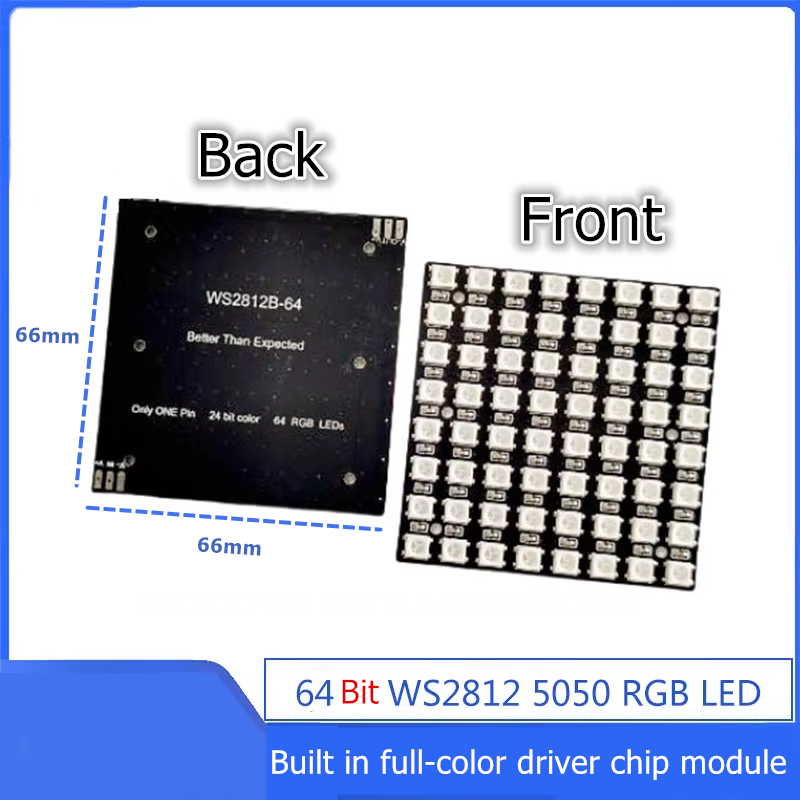 Módulo de Matriz LED RGB WS281 - Arduino Diy Electronics avaliação e preço