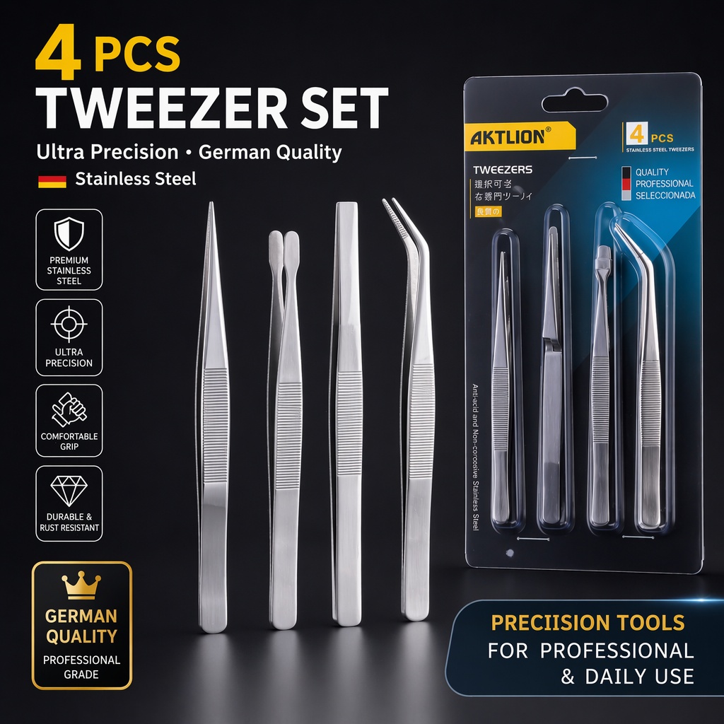 Conjunto de 4 Pinças de Precis - Diy Electronics Repair avaliação e preço