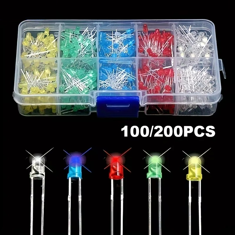 Kit de Diodos LED Multicolorid - R/Diy Electronics avaliação e preço