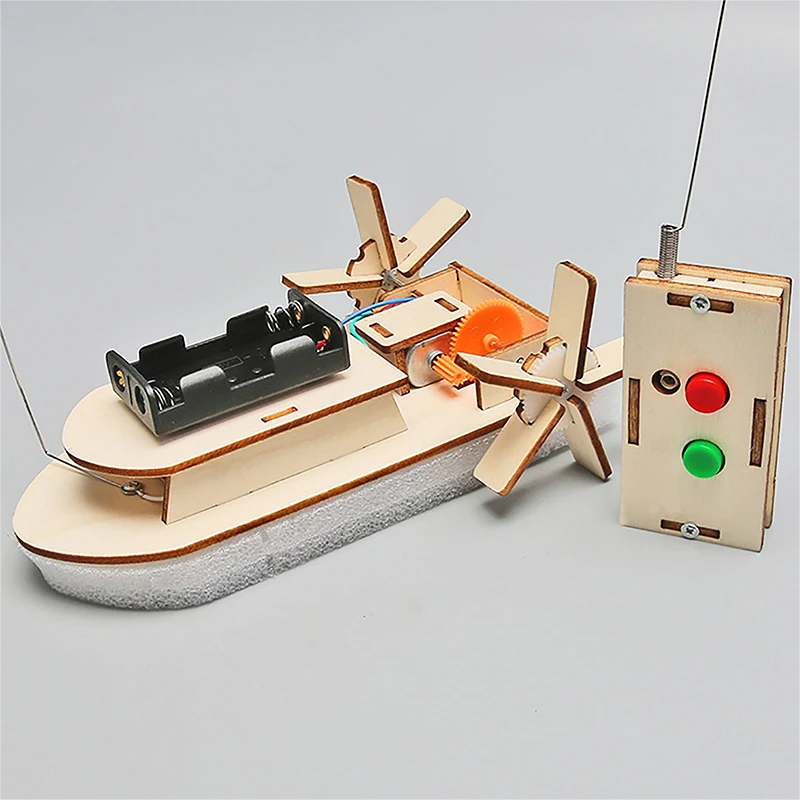 Diy barco modelo ciência brinq - Diy Electronics Kids avaliação e preço