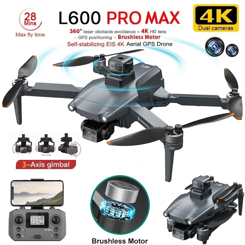 L600 pro max gps drone profiss - Diy Drone Electronics avaliação e preço