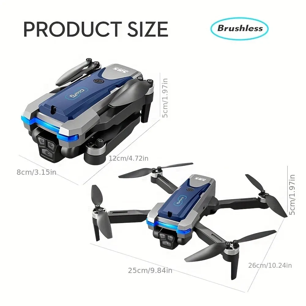 Dobrável RC S8S GPS Drone, 5G  - Diy Drone Electronics avaliação e preço