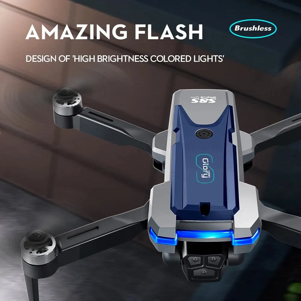 Dobrável RC S8S GPS Drone, 5G  - Diy Drone Electronics avaliação e preço